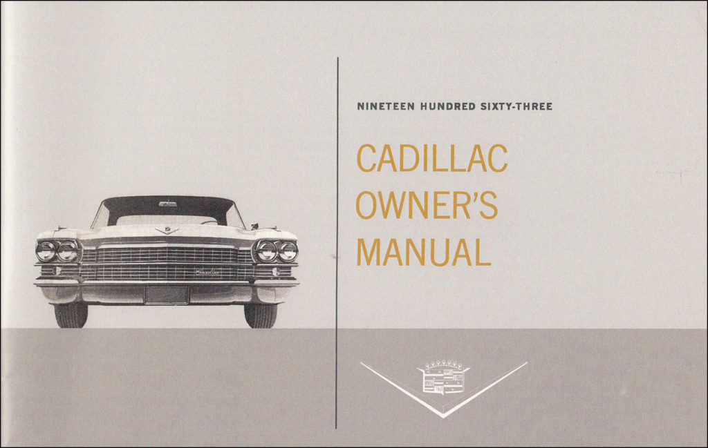 Cadillac Owners Manual